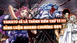 Yamato sẽ là thành viên thứ 11 của Băng Mũ Rơm- Chapter 984 - Bình Luận Bựa