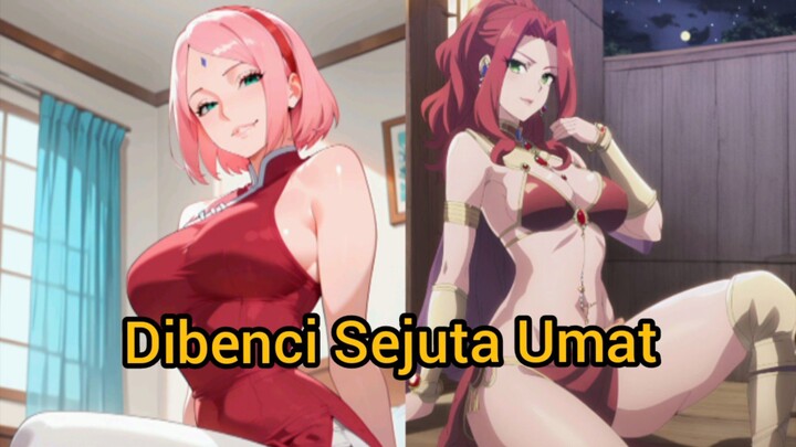 3 Karakter Cewek Paling Dibenci Dalam Anime (Ft Zan_Nime)