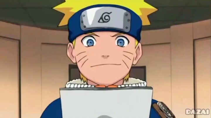 naruto bangga dengan nilainya
