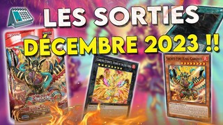 Yu-Gi-Oh! CALENDRIER DES SORTIES DU MOIS DE DÉCEMBRE 2023 !!