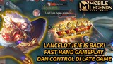 LANCELOT JEJE IS BACK ! FAST HAND GAMEPLAY + LATE GAME CONTROL - Mobile Legends