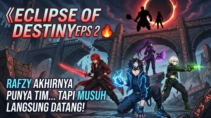 《ECLIPSE OF DESTINY》EPS 2 SUB INDO 🔥 RAFZY AKHIRNYA PUNYA TIM… TAPI MUSUH LANGSUNG DATANG!