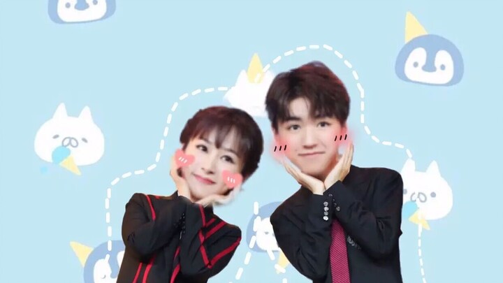 [Wang Junkai x Yang Zi] Saat kamu tersenyum, ada bintang di matamu, menyisir rambut, kakak dan adik,