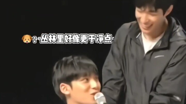 Minkyu is a clean-loving puppy~