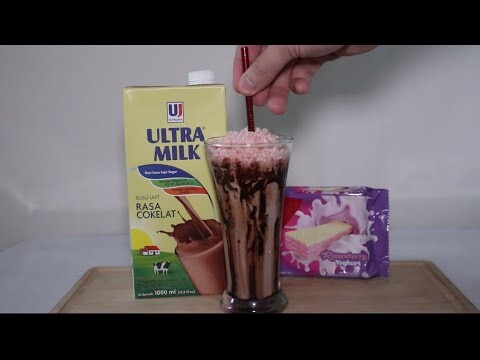 RESEP ICE DOUBLE CHOCO RASPBERRY #JKTFOODHUNTING #RESEP
