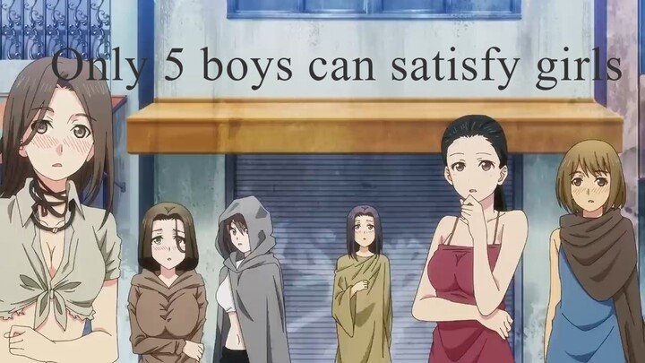 Only 5 Boys Remains to Satisfy All the Remaining Girls Population