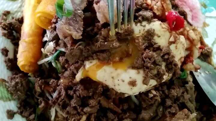pancit batil patong only at KAYANG HILLTOP BAGUIO CITY