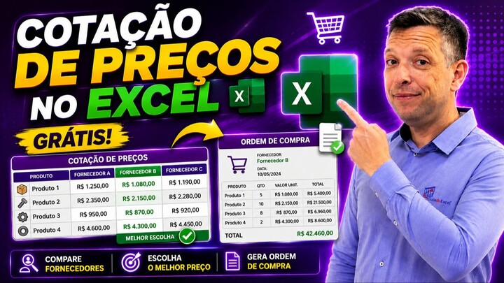Aprenda a Criar Uma Planilha de Cotação de Preços no Excel