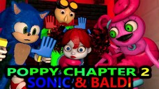 NEW Poppy Playtime VS SONIC & BALDI! Minecraft Animation Monster Movie Story Project