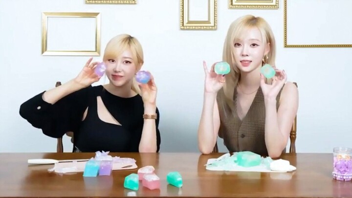 [CC] 250109 Giselle x Winter | aespa's Challenge: Making Colorful Soap!