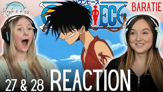 That's Our Captain!! | ONE PIECE | Reaction 27 & 28