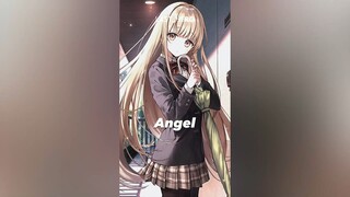 The real Angel jelas yang disebelah padahal🤭😂