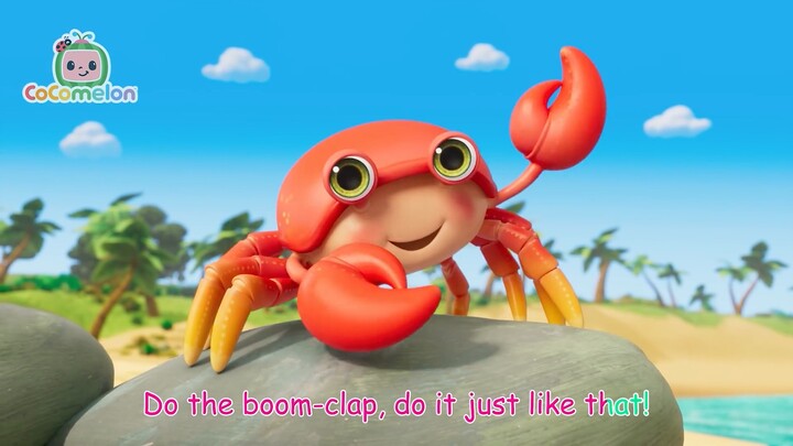 Clap Along with JJ and His Siblings | Beach Boom-Clap | ENGLISH Nursery Rhymes & Kids Songs