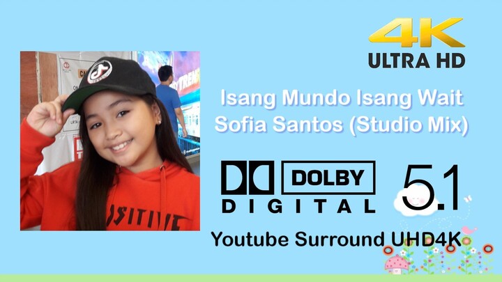 Sofia Santos-Isang Mundo Isang Awit (DOLBY 5.1 UHD4K)