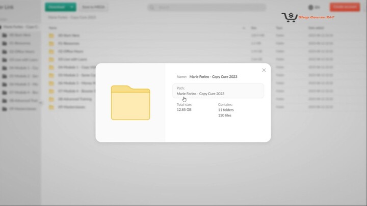 [Shopcourse247.com] Marie Forleo - Copy Cure 2023