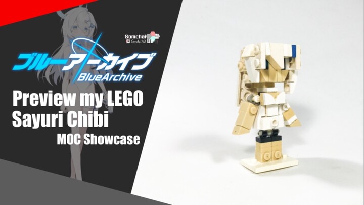 Preview my LEGO Blue Archive Makina Chibi | Somchai Ud