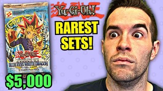 Opening Yugioh's RAREST Sets EVER (1,000 Upload Special)