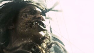 Pirates of the Caribbean release the goddess of the sea in the same tone as they would speak to thei