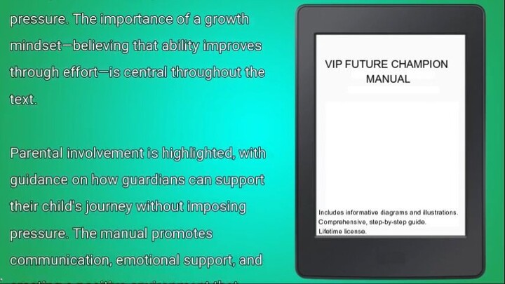 VIP FUTURE CHAMPION MANUAL