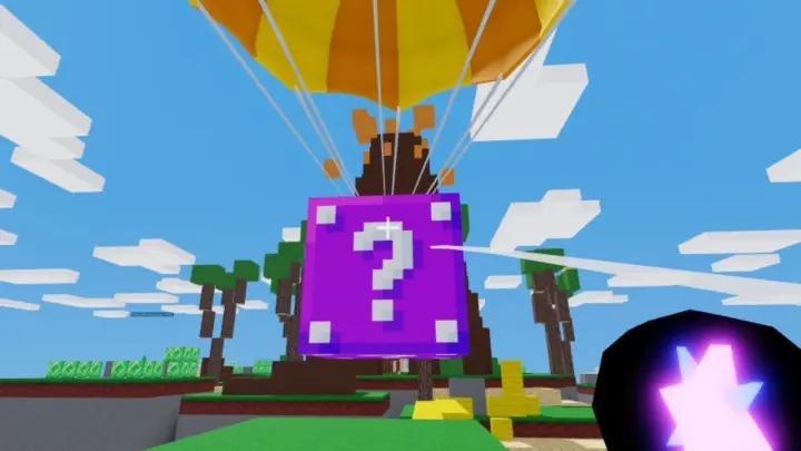 what's inside a airdrop luckyblock in roblox bedwars