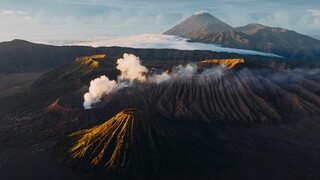 Above The Volcano Crater // Indonesia cinematic video