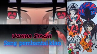 menggambar kisah uchiha Itachi