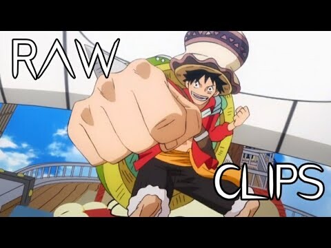 One Piece Raw Clips For Editing Flow Edits / Edits Original Quality (1080p60)