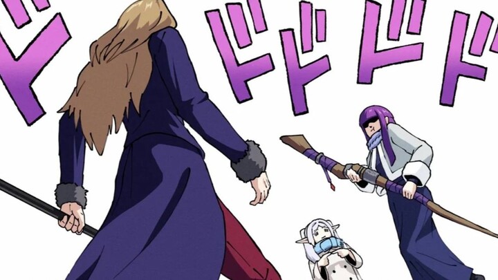 Ảnh chế quốc tế về Phim hoạt hình Tiễn biệt Frieren 2