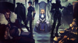 【Fate/MAD AMV/High Burning/1080p】เราอยู่เพื่อสงครามและตายเพื่อสงคราม ซีรีย์ Fate ผสมคัทก่อน ซีรีย์ศู