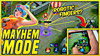 SUPER AGGRESSIVE Fanny Mayhem Montage Part 5 | Fanny with Handcam : Robotic Fingers? | MLBB