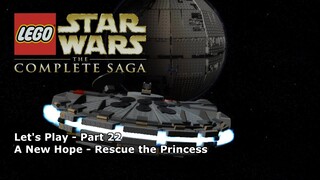 Let's Play #22 - Episode Four: Rescue the Princess - LEGO Star Wars: The Complete Saga