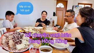ẨM THỰC VIỆT/BÚN ĐẬU MẮM NÊM/LÒNG HEO/THỊT BA CHỈ/ANH EM ÔN CHUYỆN VƯỢT BIÊN/MAI LE CUỘC SỐNG PHÁP