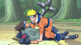 Naruto Salva a Iruka y Ataca a  Mizuki Con un Rasegan - Naruto Latino