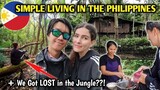 SIMPLE LIVING IN PHILIPPINES JUNGLE! Meeting Locals & We Got Lost in the Forest?!
