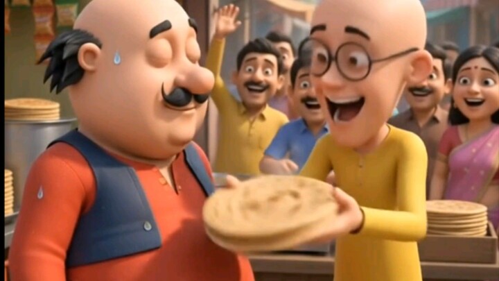 পাতলুর গরম গরম আলু পরোটা! 😂🔥 | Motu Patlu Funny