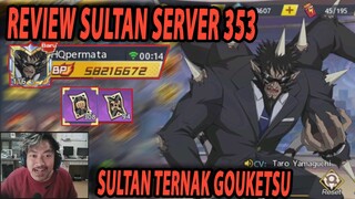 🔥🔥REVIEW SULTAN SERVER 353!! PLAYER PETERNAK BAKUZAN SSR+ SAMPAI MAX! - ONE PUNCH MAN:The Strongest