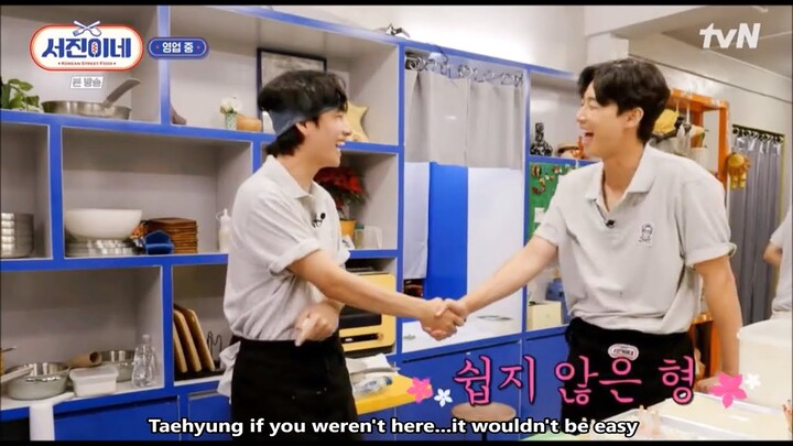 [ENG SUB] TAEHYUNG ON JINNY'S KITCHEN EP 4 PART 2 #서진이네