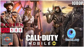 CALL OF DUTY MOBILE (GAMELOOP) | RYZEN 3 2200G + RX 580 8GB | 16GB RAM | 1080P