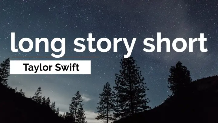 Taylor Swift - long story short (Lyrics)