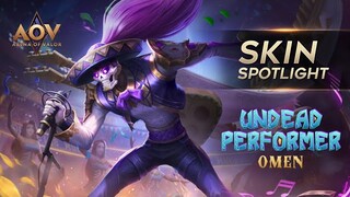 Omen Undead Performer Skin Spotlight - Garena AOV (Arena of Valor)