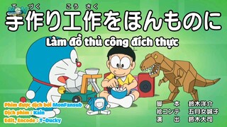 Doraemon : Ngày nghỉ cho Doraemon - Làm đồ thủ công đích thực