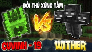 KHI CUVINH-19 SOLO VỚI WITHER SIÊU NẶNG KÝ LIỆU CÓ THẮNG NỔI?? | Minecraft