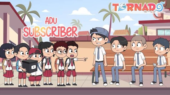 ADU SUBSCRIBER BARENG PENTOLAN DHOKONA SCHOOL FT. @Dhot - TORNADO ANIMASI SEKOLAH