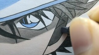 [Vẽ tay] Quá trình vẽ Phantom Thief Kidd (Lupin the Third) Biện pháp khắc phục bút đánh dấu