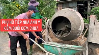 1001 Tổ Ấm Khương Dừa.! Phụ hồ tiếp Anh Y để nhà của 4 Cha Con sớm được hoàn thành