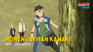 Naruto Diejek Boruto: Memanjat Pohon Itu Mudah! Momen Kawaki Berlatih Ninjutsu! | Boruto Sub Indo