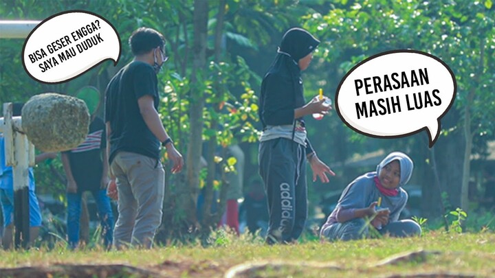 MINTA GESER TEMPAT DUDUK TAPI MALAH KABUR