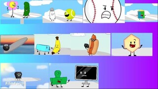 BFDI vs II Battle Played at Once