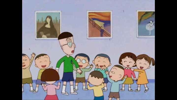 maruko menjaga murid kelas 1