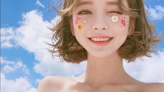 【Entertainment】Beautiful short-haired girl